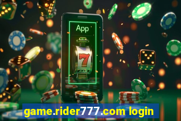 game.rider777.com login